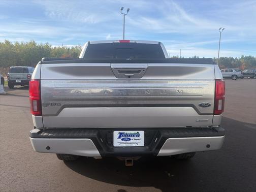 Ingot Silver Metallic 2018 Ford F-150 Platinum