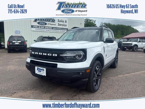 Oxford White 2024 Ford Bronco Sport Outer Banks