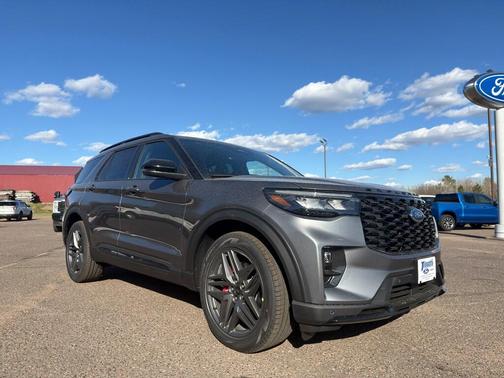 Carbonized Gray Metallic 2026 Ford Explorer ST