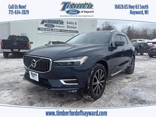 Denim Blue Metallic 2021 Volvo XC60 T6 Inscription