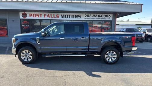 Blue Jeans Metallic 2018 Ford F-350 XLT
