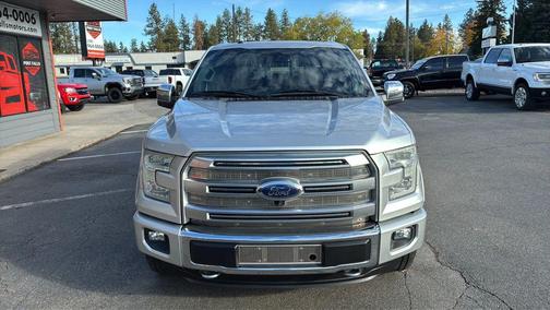 Ingot Silver Metallic 2015 Ford F-150 Platinum
