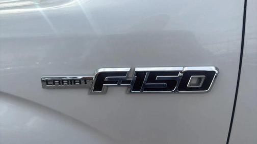 White 2014 Ford F-150 Lariat