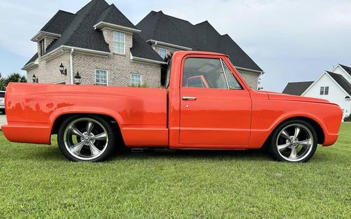 Orange 1972 Chevrolet C10/K10 Cheyenne