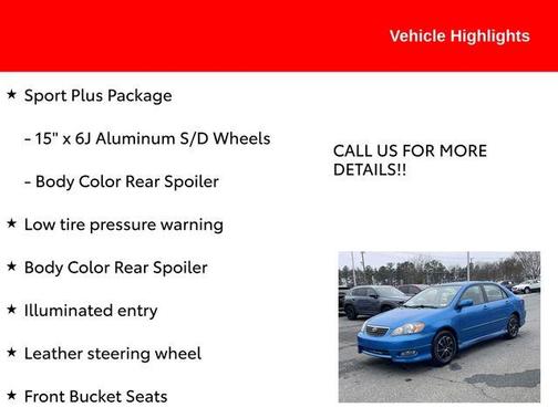 2008 Toyota Corolla S