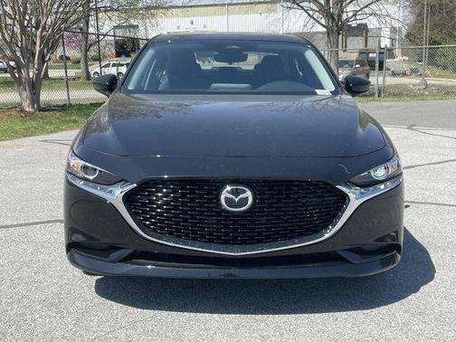 Jet Black Mica 2026 Mazda Mazda3 FWD w/Preferred Package