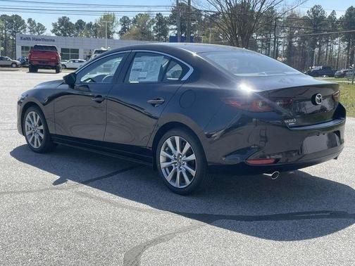 Jet Black Mica 2026 Mazda Mazda3 FWD w/Preferred Package