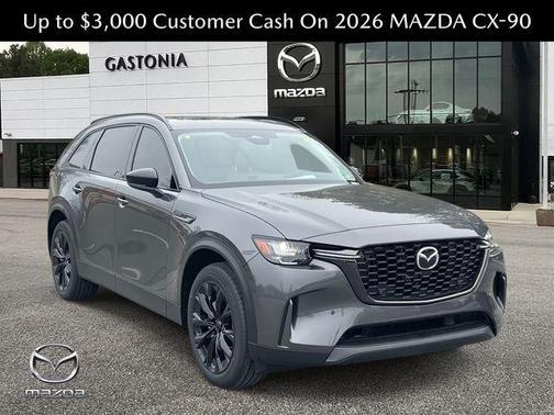 Machine Gray Metallic 2026 Mazda CX-90 Premium