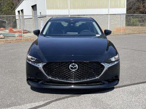 Jet Black Mica 2026 Mazda Mazda3 FWD w/Preferred Package