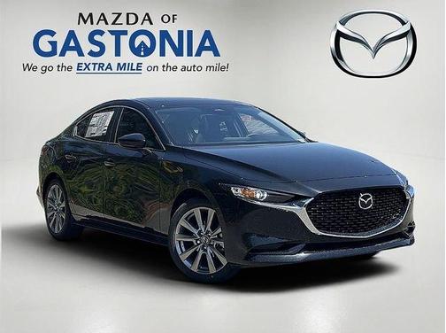 Jet Black Mica 2026 Mazda Mazda3 FWD w/Preferred Package