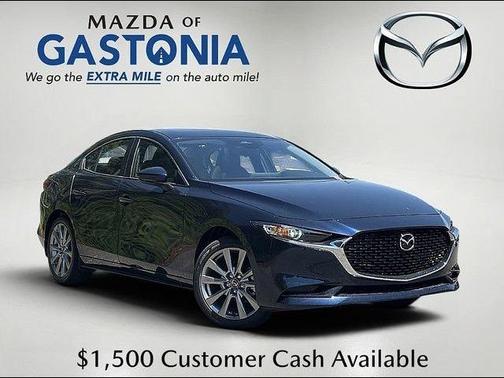Deep Crystal Blue Mica 2026 Mazda Mazda3 FWD w/Preferred Package