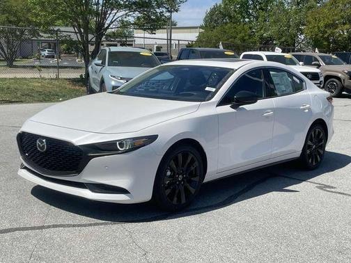 Snowflake White Pearl 2026 Mazda Mazda3 AWD w/Premium Package