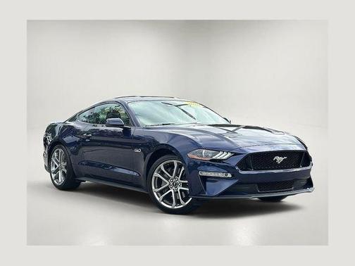 Kona Blue Metallic 2020 Ford Mustang GT Premium