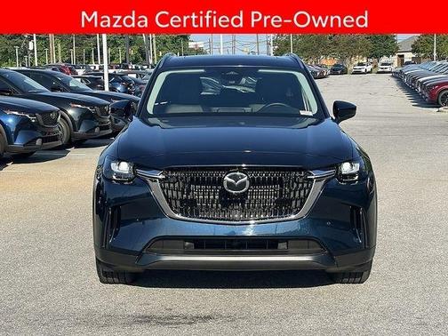 Deep Crystal Blue Mica 2025 Mazda CX-90 3.3 Turbo Preferred Package