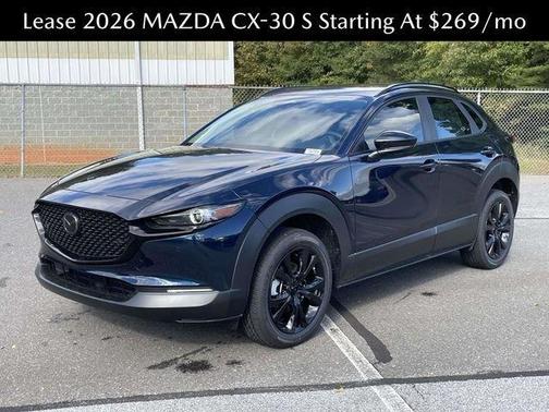 Deep Crystal Blue Mica 2026 Mazda CX-30 AE