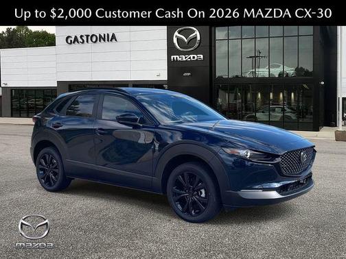 Deep Crystal Blue Mica 2026 Mazda CX-30 AE