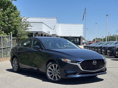 Deep Crystal Blue Mica 2026 Mazda Mazda3 FWD w/Preferred Package
