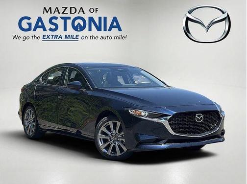Deep Crystal Blue Mica 2026 Mazda Mazda3 FWD w/Preferred Package