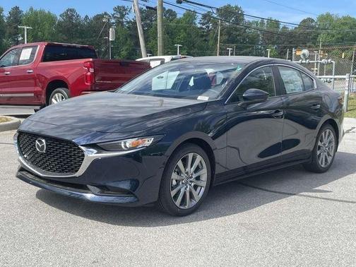 Deep Crystal Blue Mica 2026 Mazda Mazda3 FWD w/Preferred Package