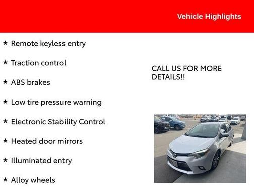 2015 Toyota Corolla LE Plus