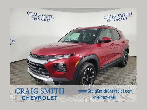 Red 2021 Chevrolet Trailblazer LT
