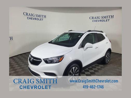 White 2022 Buick Encore Preferred