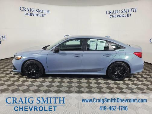 Gray 2024 Honda Civic Sport