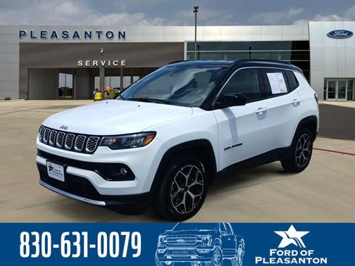 Bright White Clearcoat 2025 Jeep Compass LIMITED
