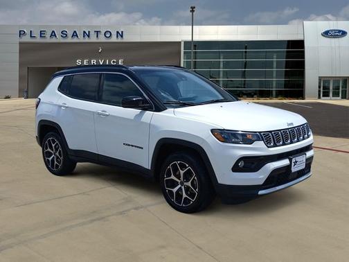 Bright White Clearcoat 2025 Jeep Compass LIMITED