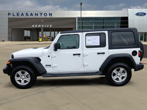 Bright White Clearcoat 2023 Jeep Wrangler SPORT