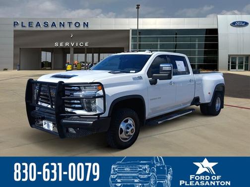 Summit White 2023 Chevrolet Silverado 3500 HIGH COUNTRY