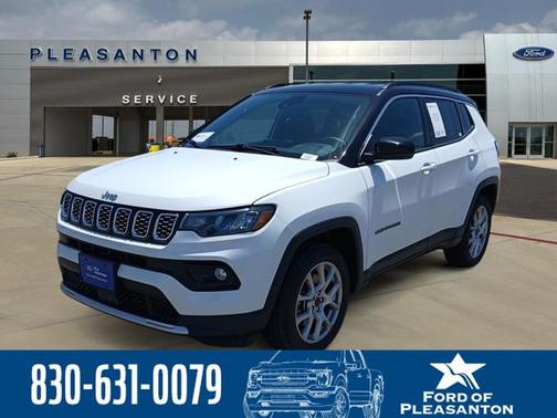 Bright White Clearcoat 2025 Jeep Compass LIMITED