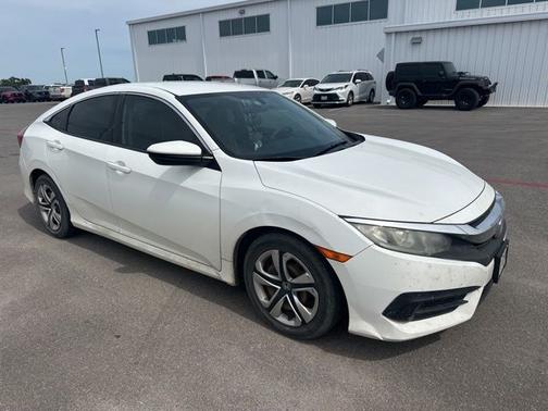 Taffeta White 2018 Honda Civic LX