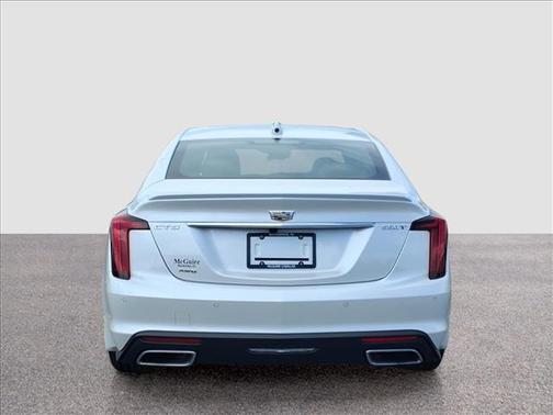 Crystal White Tricoat 2023 Cadillac CT5 Premium Luxury AWD