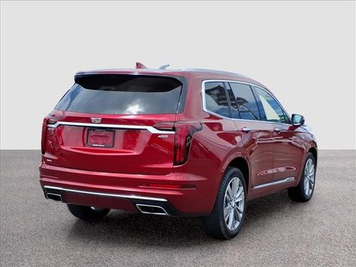 Radiant Red Tintcoat 2023 Cadillac XT6 Premium Luxury AWD