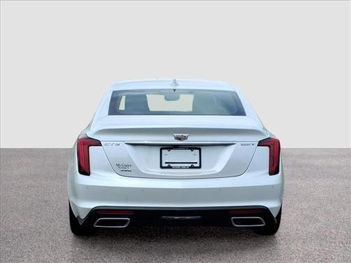 Crystal White Tricoat 2023 Cadillac CT5 PREM LUX CUE C/P
