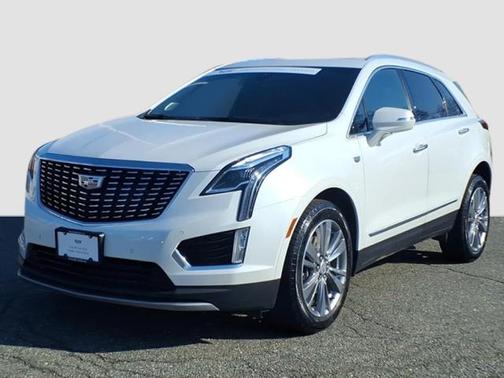 Crystal White Tricoat 2023 Cadillac XT5 Premium Luxury