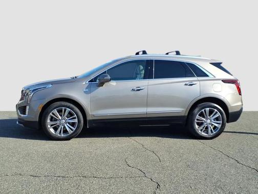 Latte Metallic 2023 Cadillac XT5 Premium Luxury