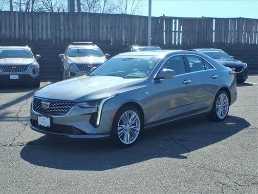Argent Silver Metallic 2023 Cadillac CT4 Premium Luxury