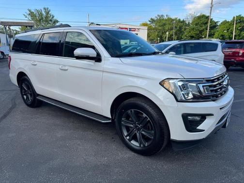 White Platinum Tri-Coat Metallic 2019 Ford Expedition Max XLT