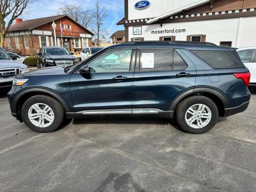 Stone Blue Metallic 2023 Ford Explorer XLT