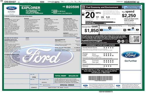 Magnetic Metallic 2017 Ford Explorer XLT