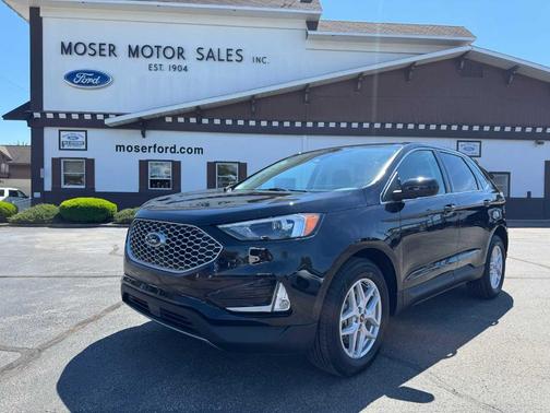 Agate Black Metallic 2024 Ford Edge SEL