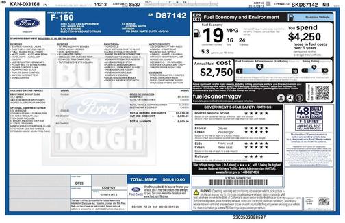 Oxford White 2025 Ford F-150 XLT
