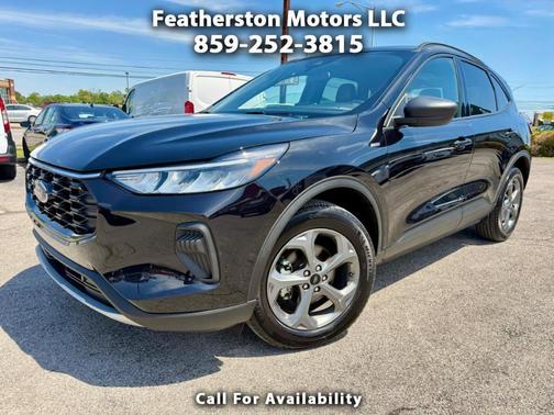 Agate Black Metallic 2025 Ford Escape ST-Line