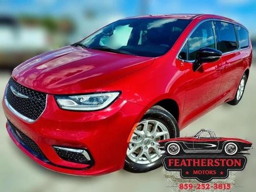Red 2025 Chrysler Pacifica Select