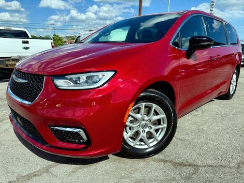 Red 2025 Chrysler Pacifica Select