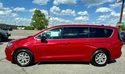 Red 2025 Chrysler Pacifica Select