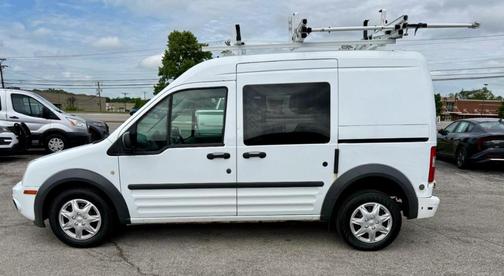 Frozen White 2012 Ford Transit Connect XLT