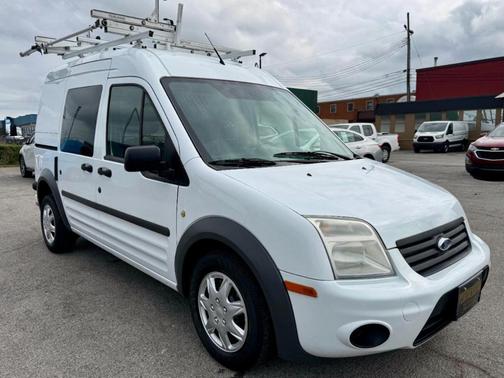 Frozen White 2012 Ford Transit Connect XLT